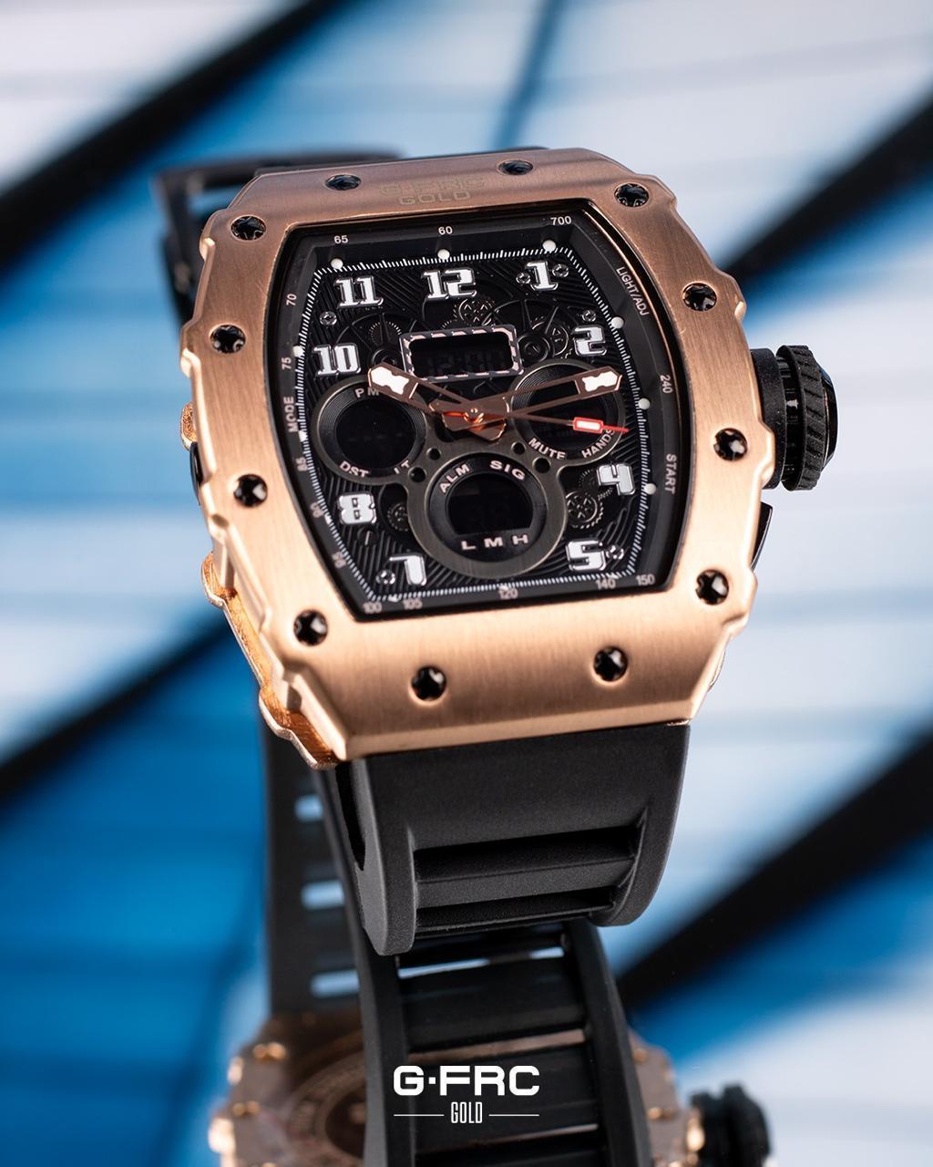 Reloj G-FRC Gold para Hombre – Diseño Deportivo y Moderno