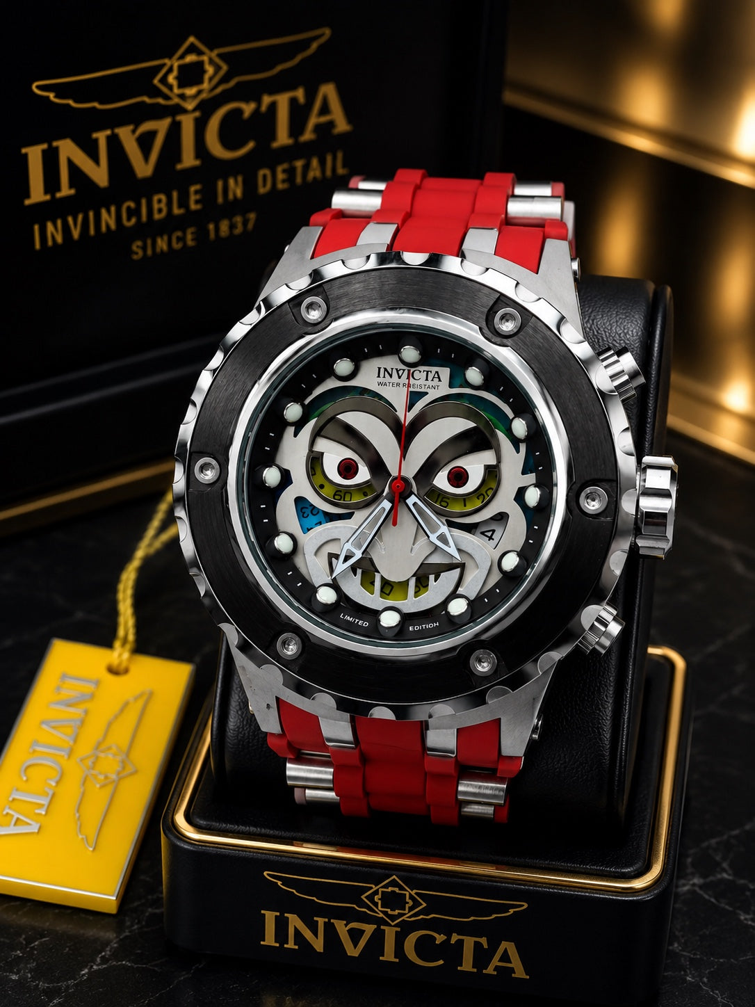 Reloj Invicta Edición Limitada – Diseño Calavera Cronógrafo