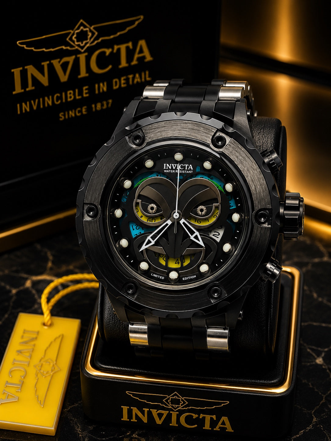 Reloj Invicta Edición Limitada – Diseño Calavera Cronógrafo