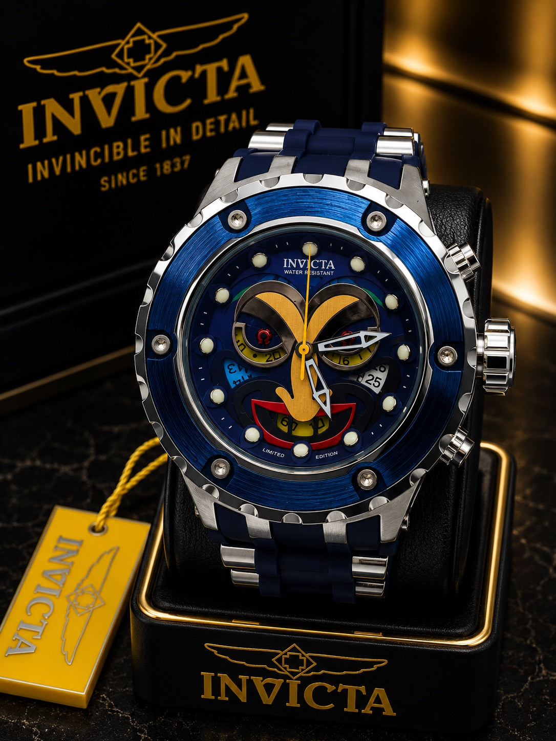 Reloj Invicta Edición Limitada – Diseño Calavera Cronógrafo
