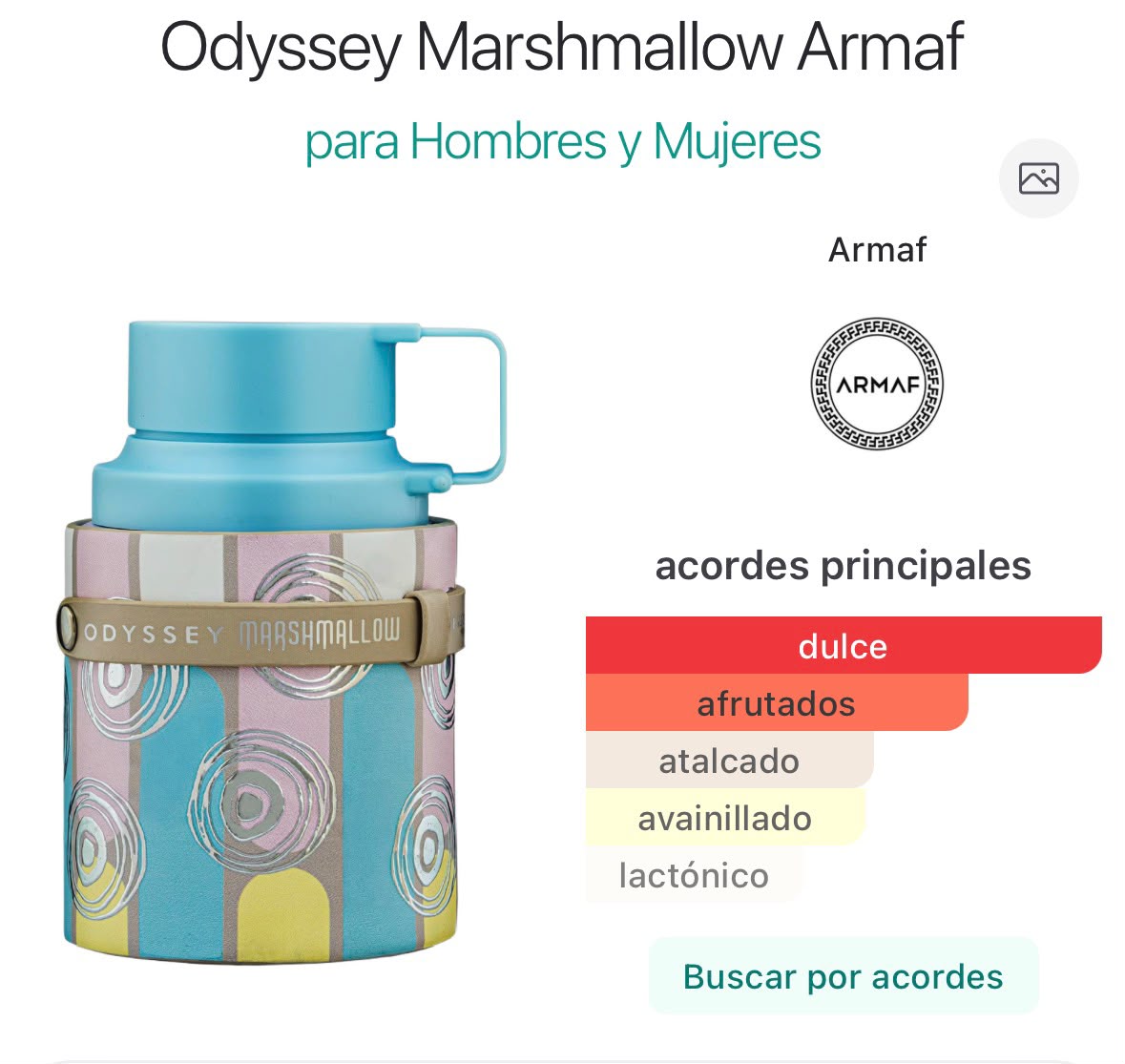 🍬 Odyssey Marshmallow Armaf – Perfume Unisex Dulce y Encantador