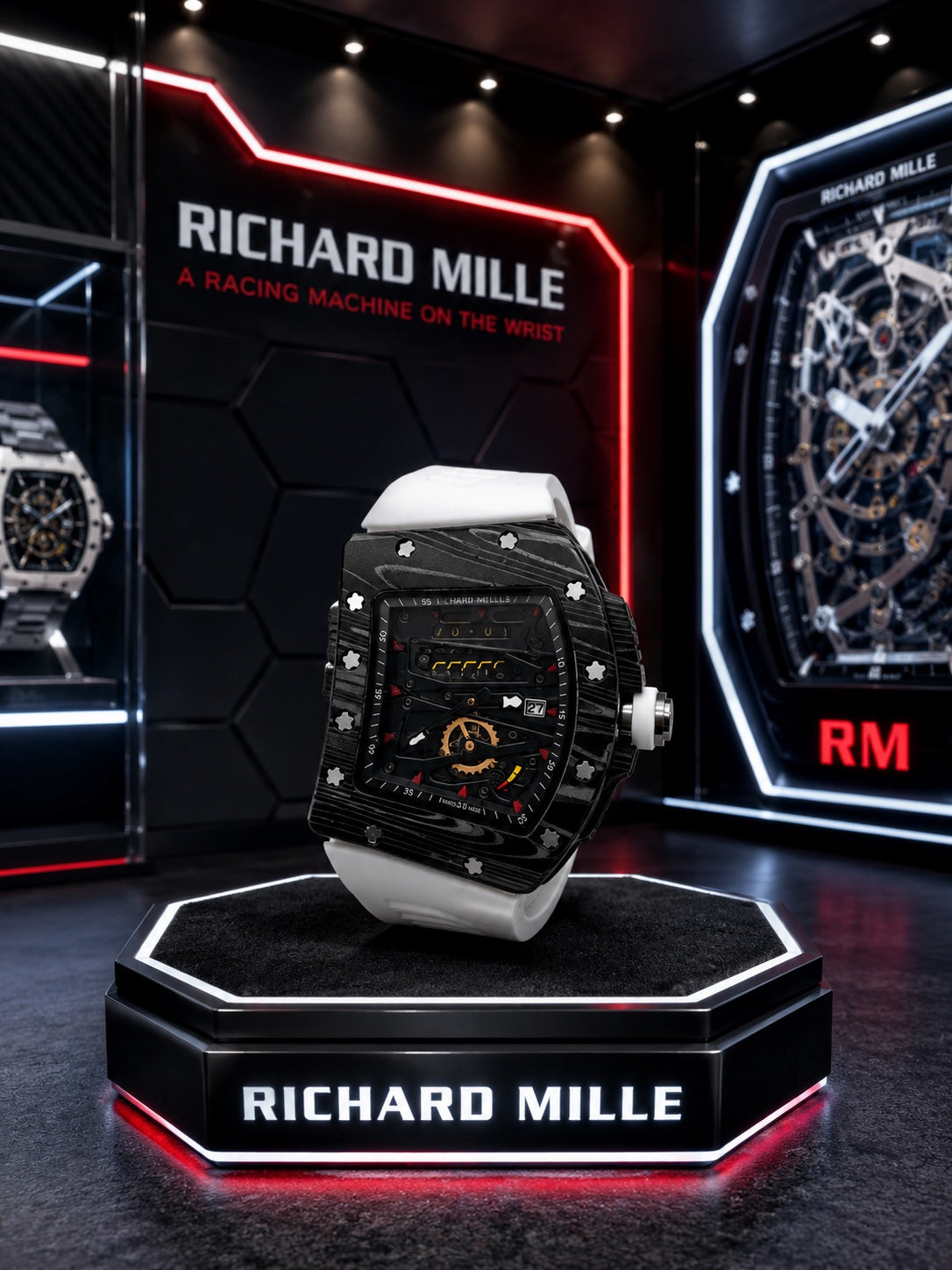 Reloj Estilo Richard Mille – Diseño Deportivo y Exclusivo