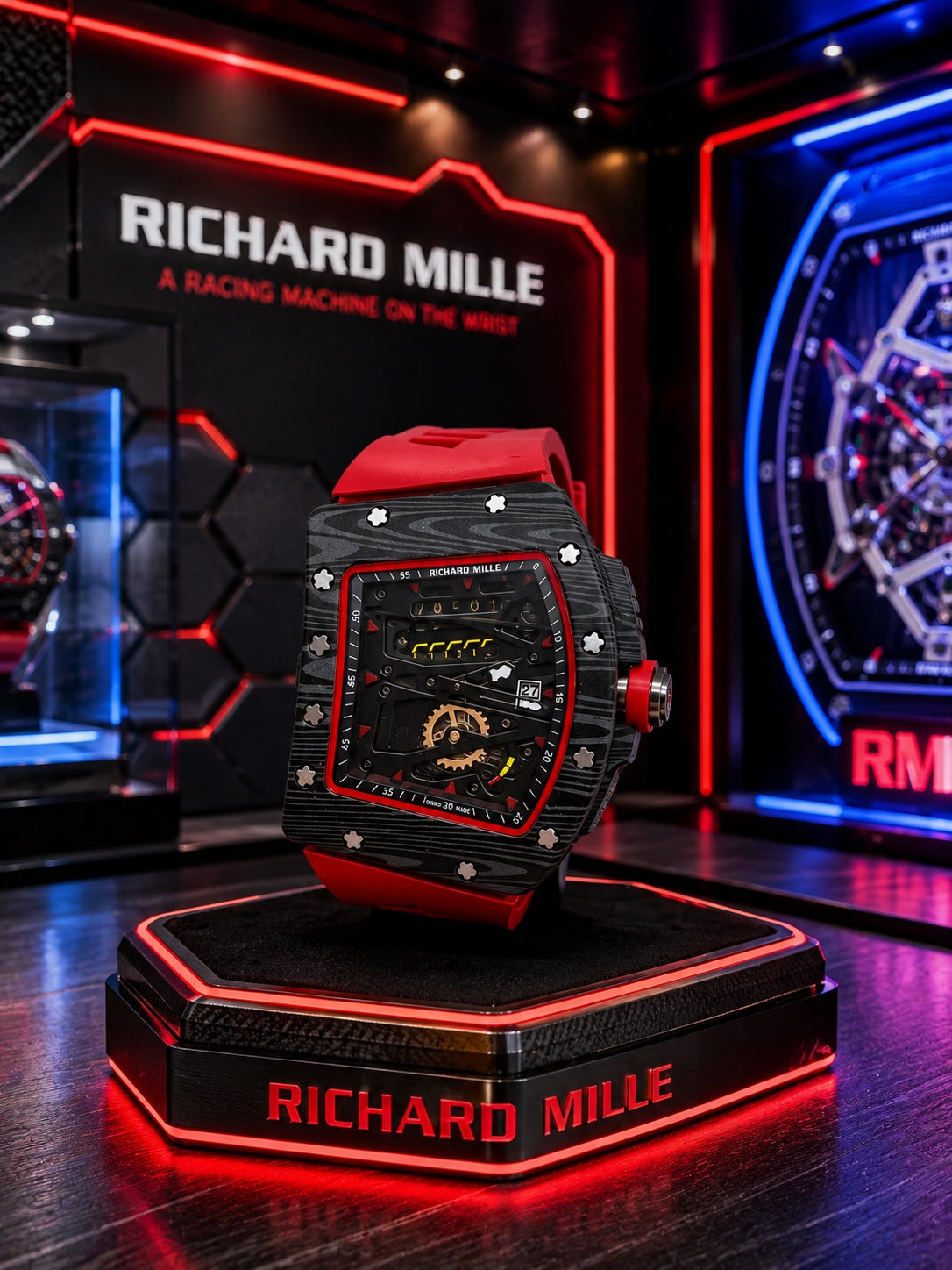 Reloj Estilo Richard Mille – Diseño Deportivo y Exclusivo