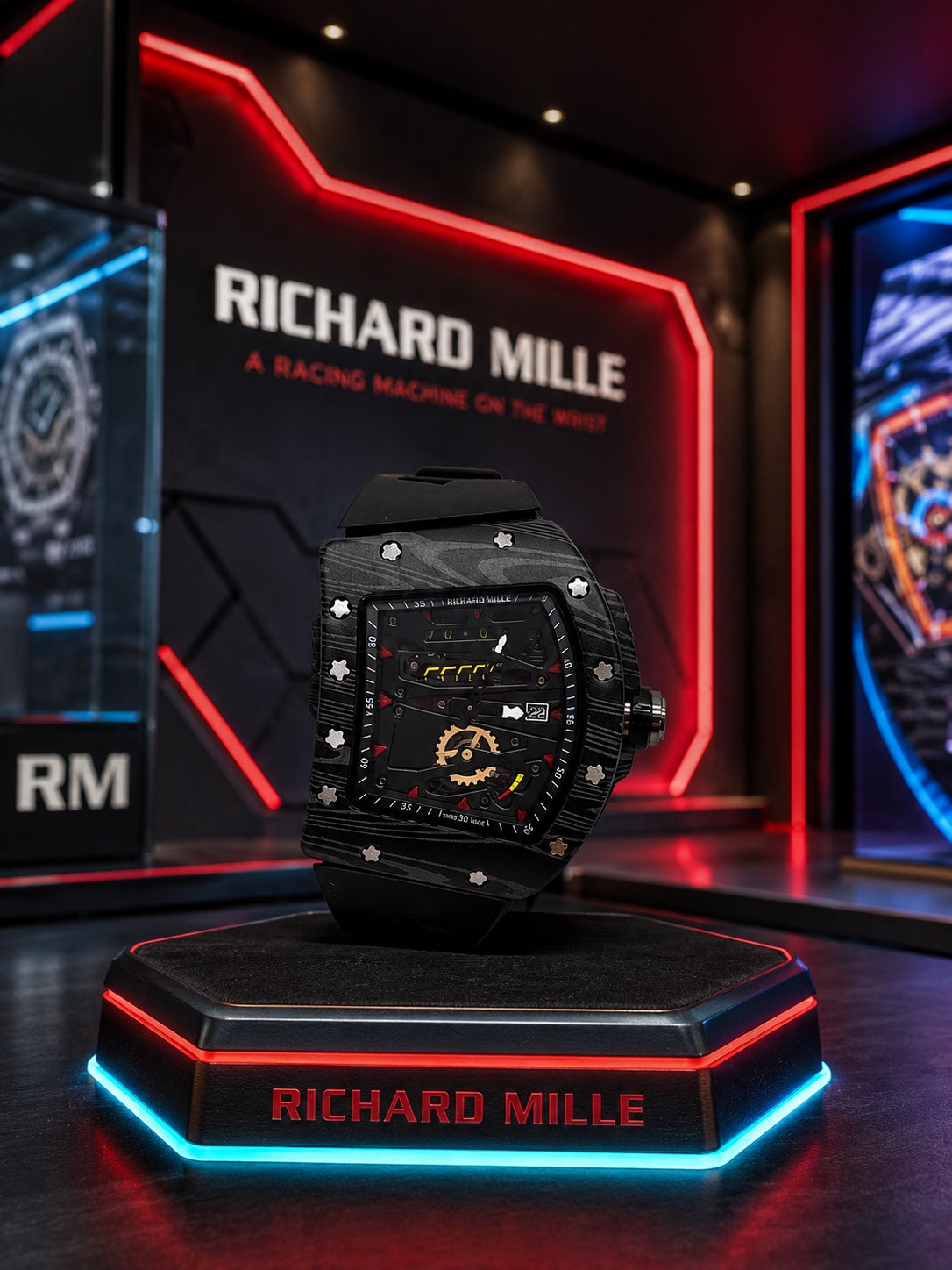 Reloj Estilo Richard Mille – Diseño Deportivo y Exclusivo