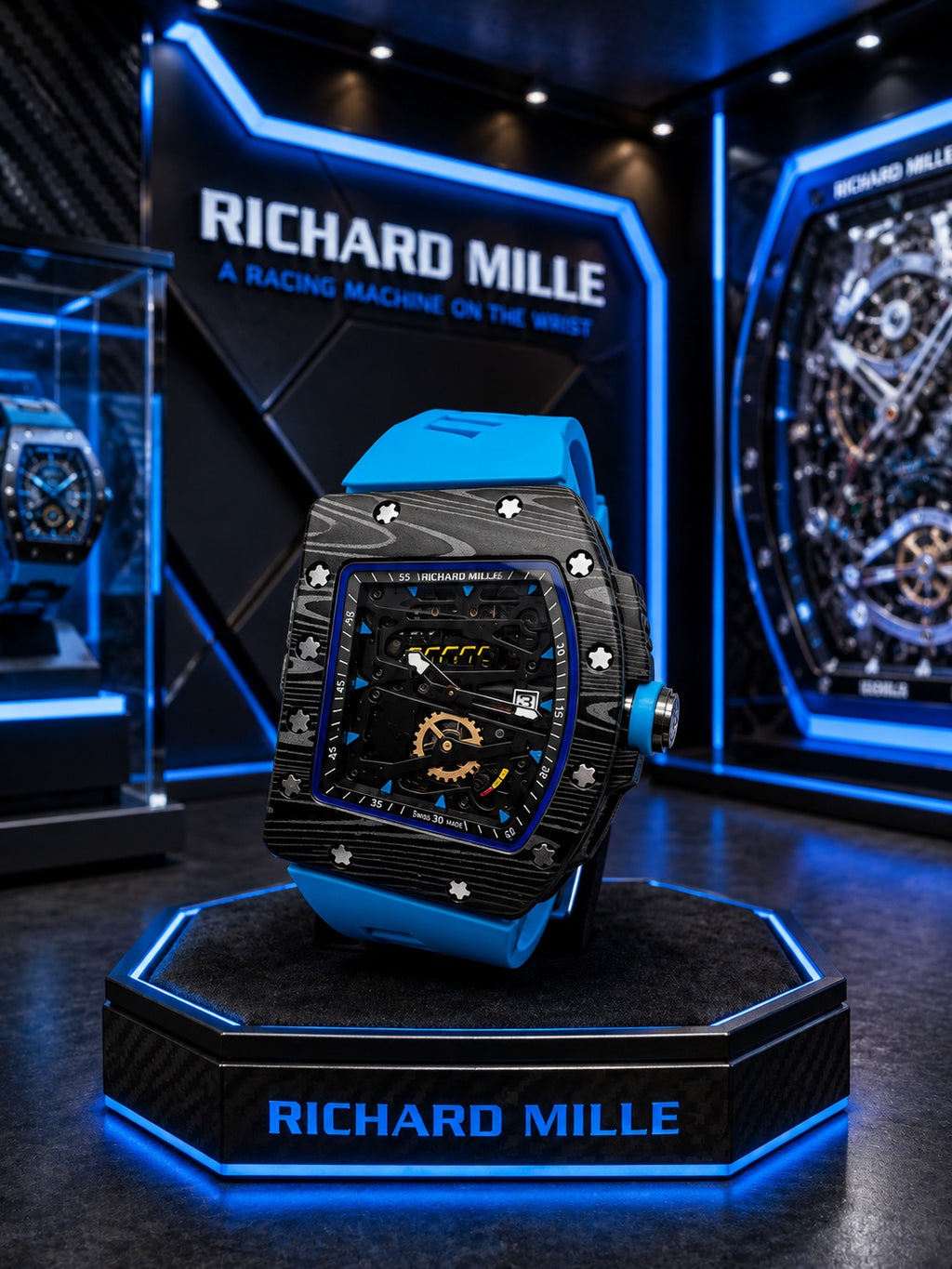 Reloj Estilo Richard Mille – Diseño Deportivo y Exclusivo