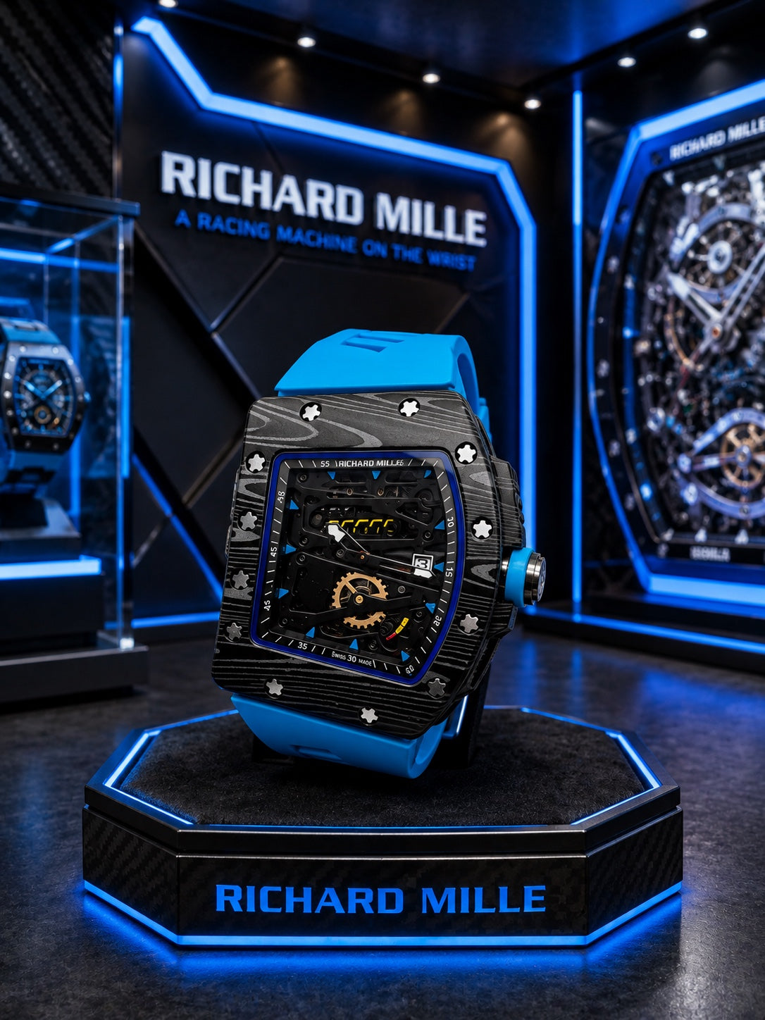 Reloj Estilo Richard Mille – Diseño Deportivo y Exclusivo