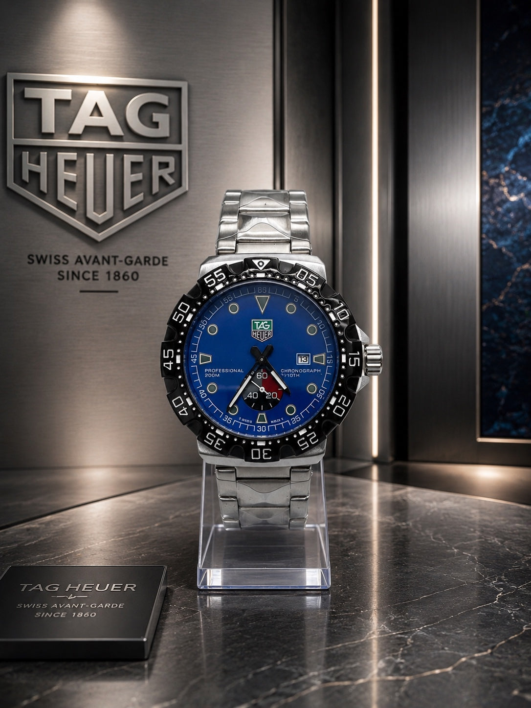 Reloj Deportivo Estilo TAG Heuer – Cronógrafo y Diseño Profesional