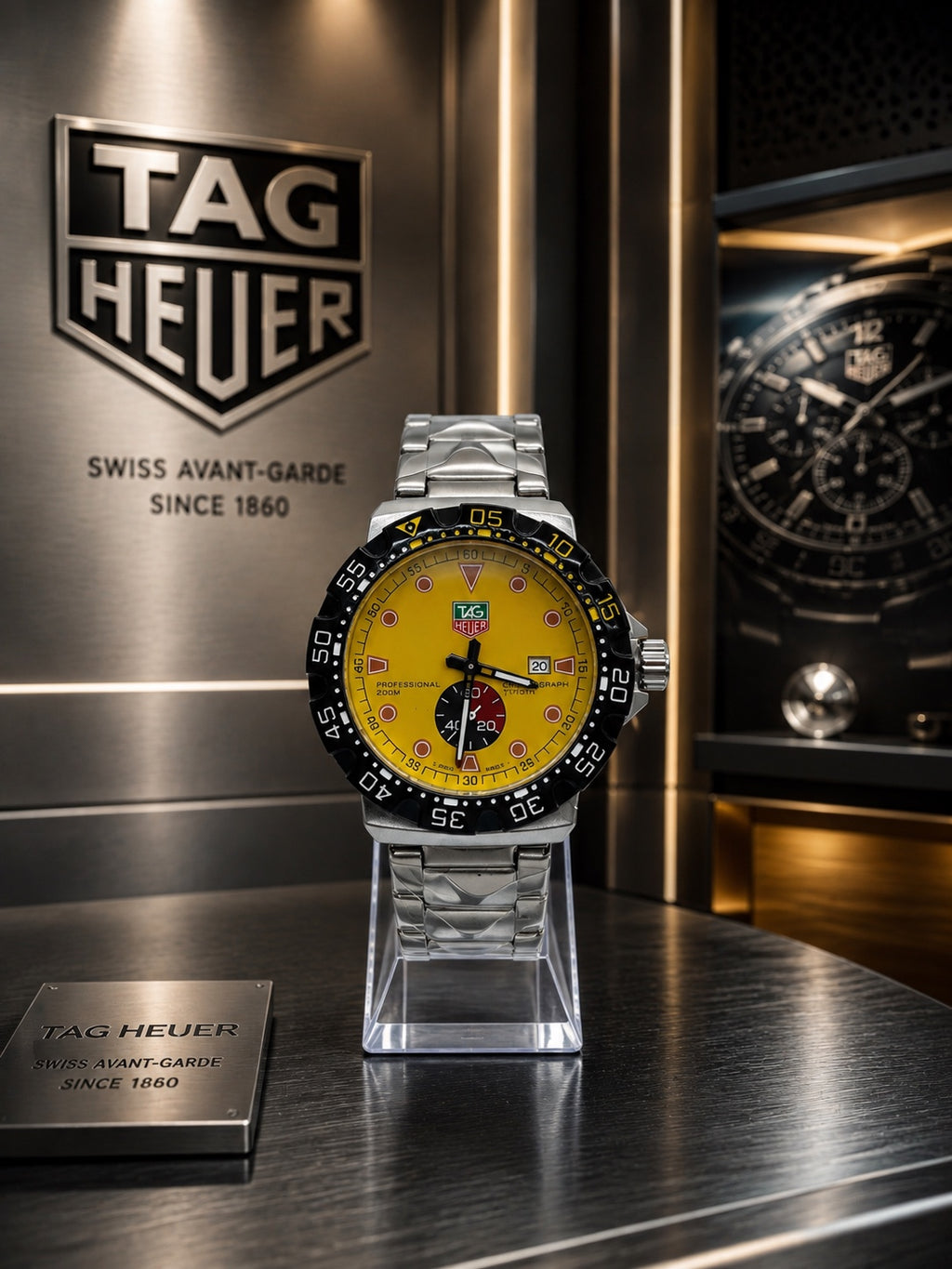 Reloj Deportivo Estilo TAG Heuer – Cronógrafo y Diseño Profesional