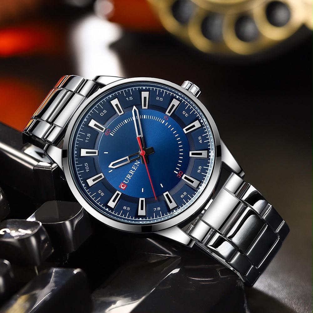 Reloj Curren Hombre – Diseño Elegante en Negro y Dorado