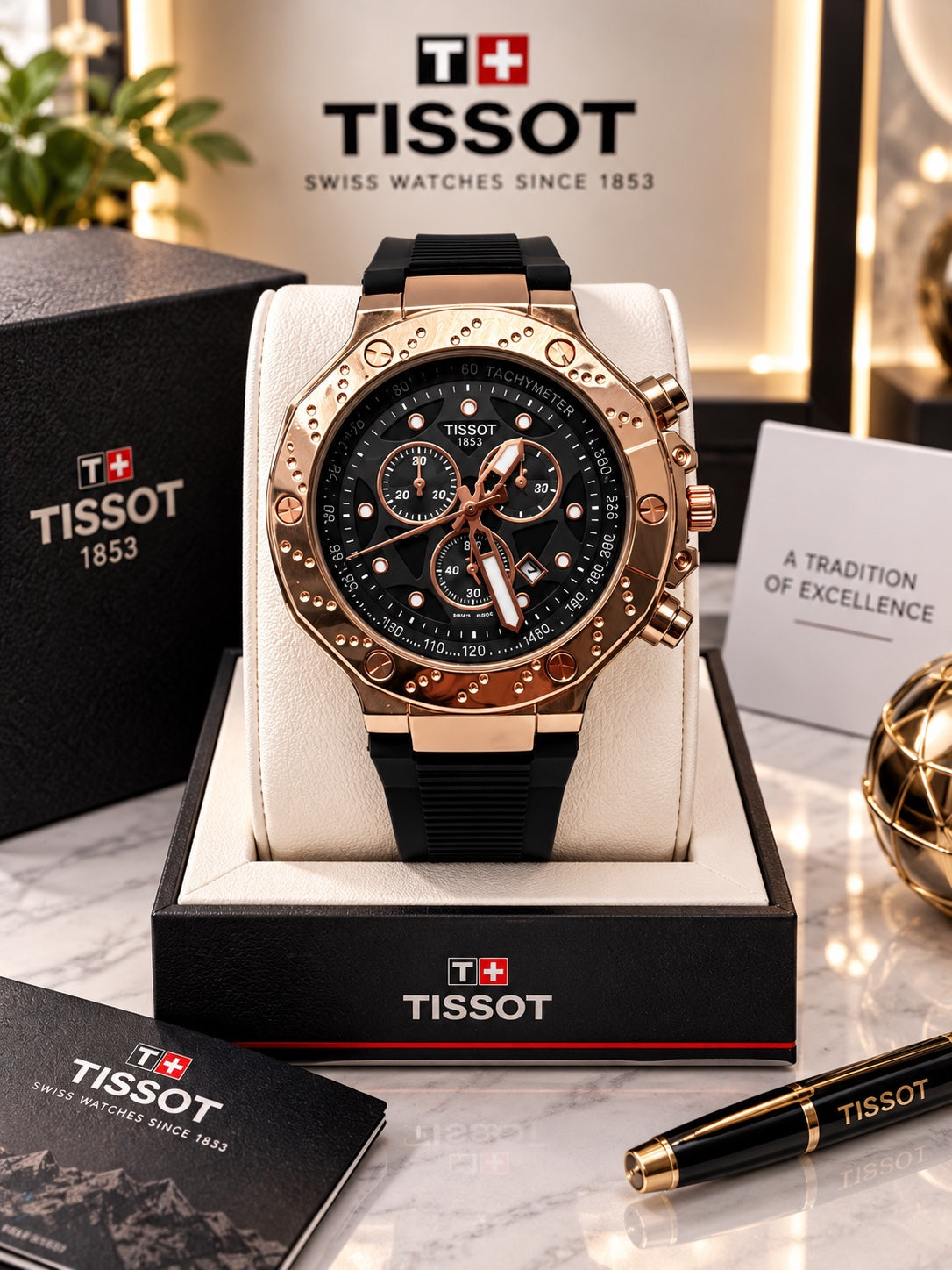 Reloj Tissot Cronógrafo – Varios colores disponibles