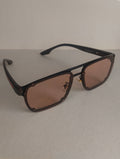 Gafas de Sol Rectangulares Marrón – Diseño Moderno