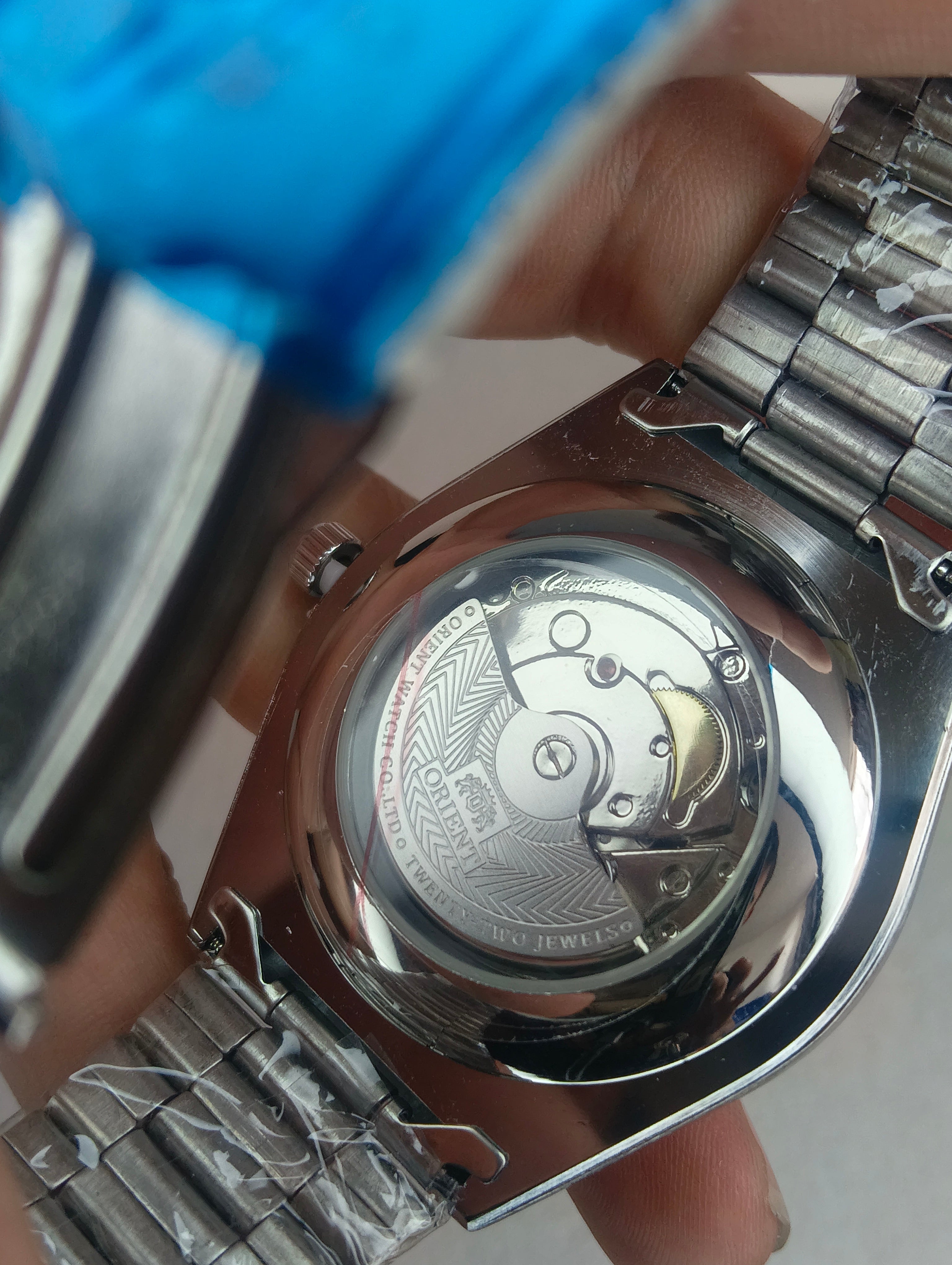 Reloj Automático Estilo Clásico con Calendario – Esfera Verde y Acero Inoxidable