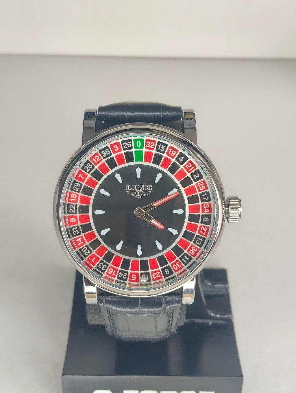 Reloj LIGE Diseño Ruleta para Hombre | Pedro's Watches Time
