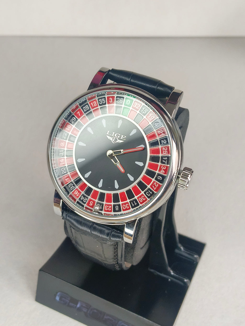 Reloj LIGE Diseño Ruleta para Hombre | Pedro's Watches Time