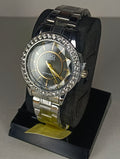 Reloj Q&Q para Dama Plateado con Bisel de Cristales