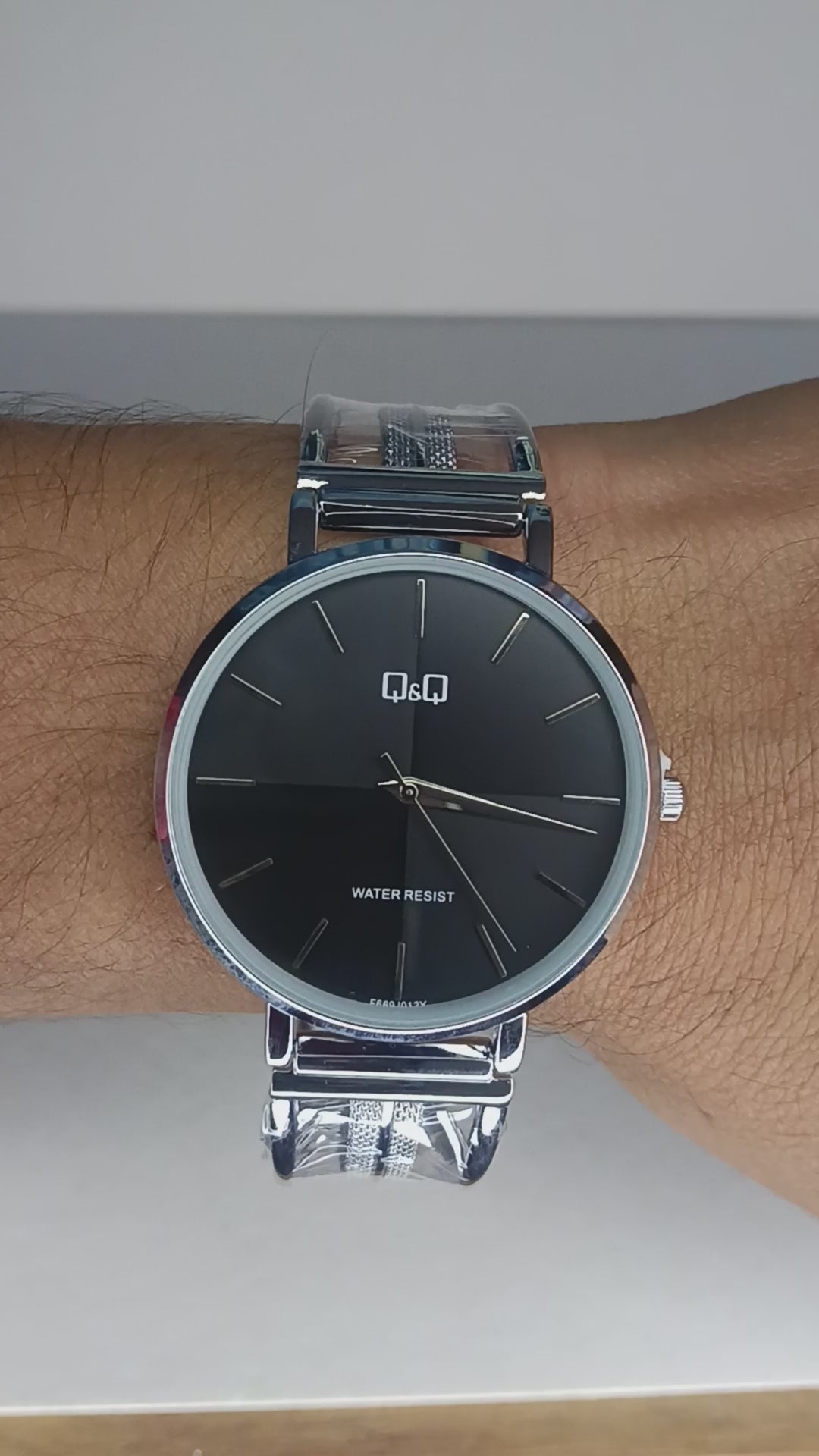 Reloj Q&Q para Hombre Pulso Esqueleto en Acero | Movimiento Japonés Quartz
