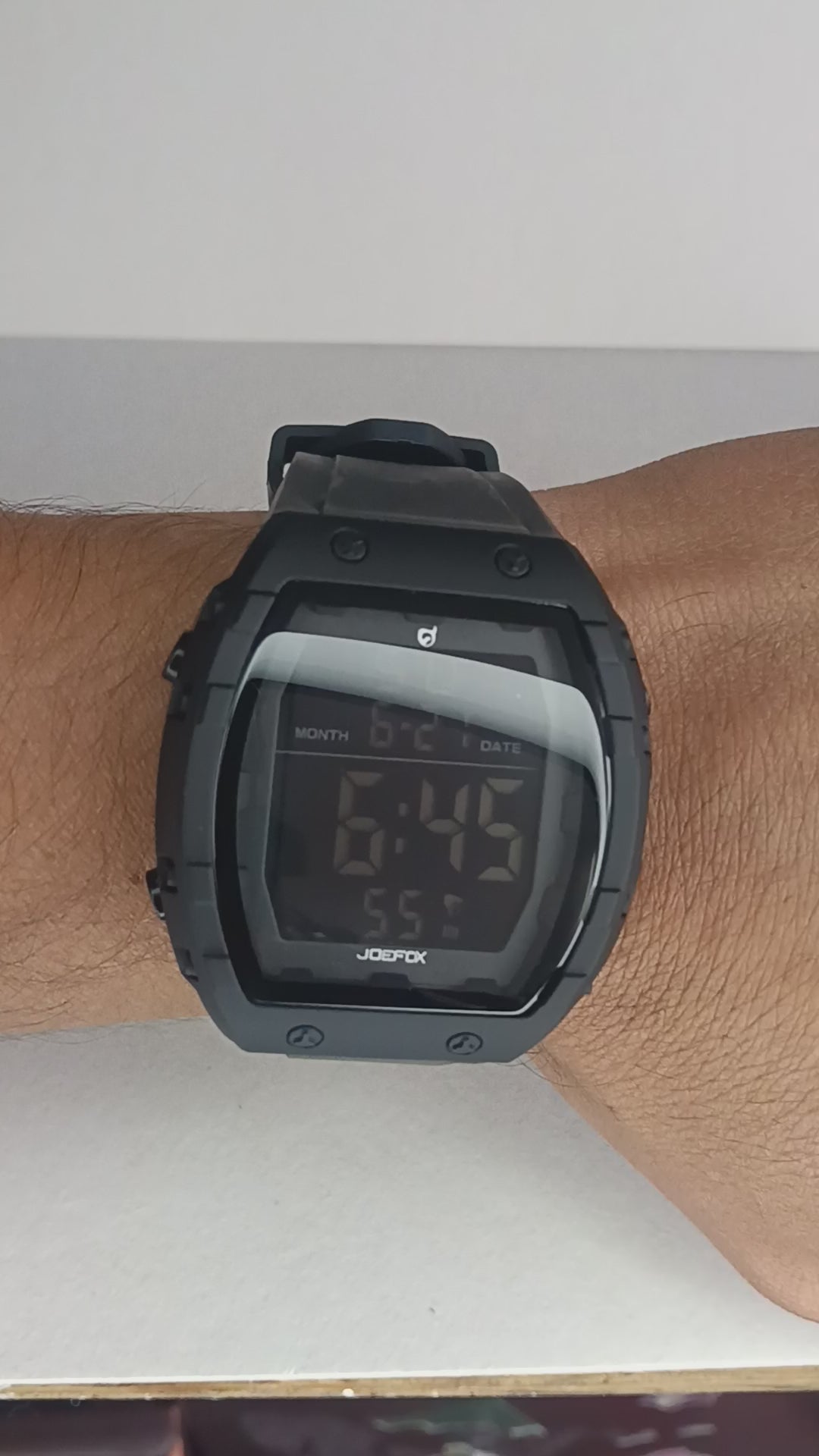 JoeFox Reloj Digital Deportivo Unisex – Pantalla LED Multifunción