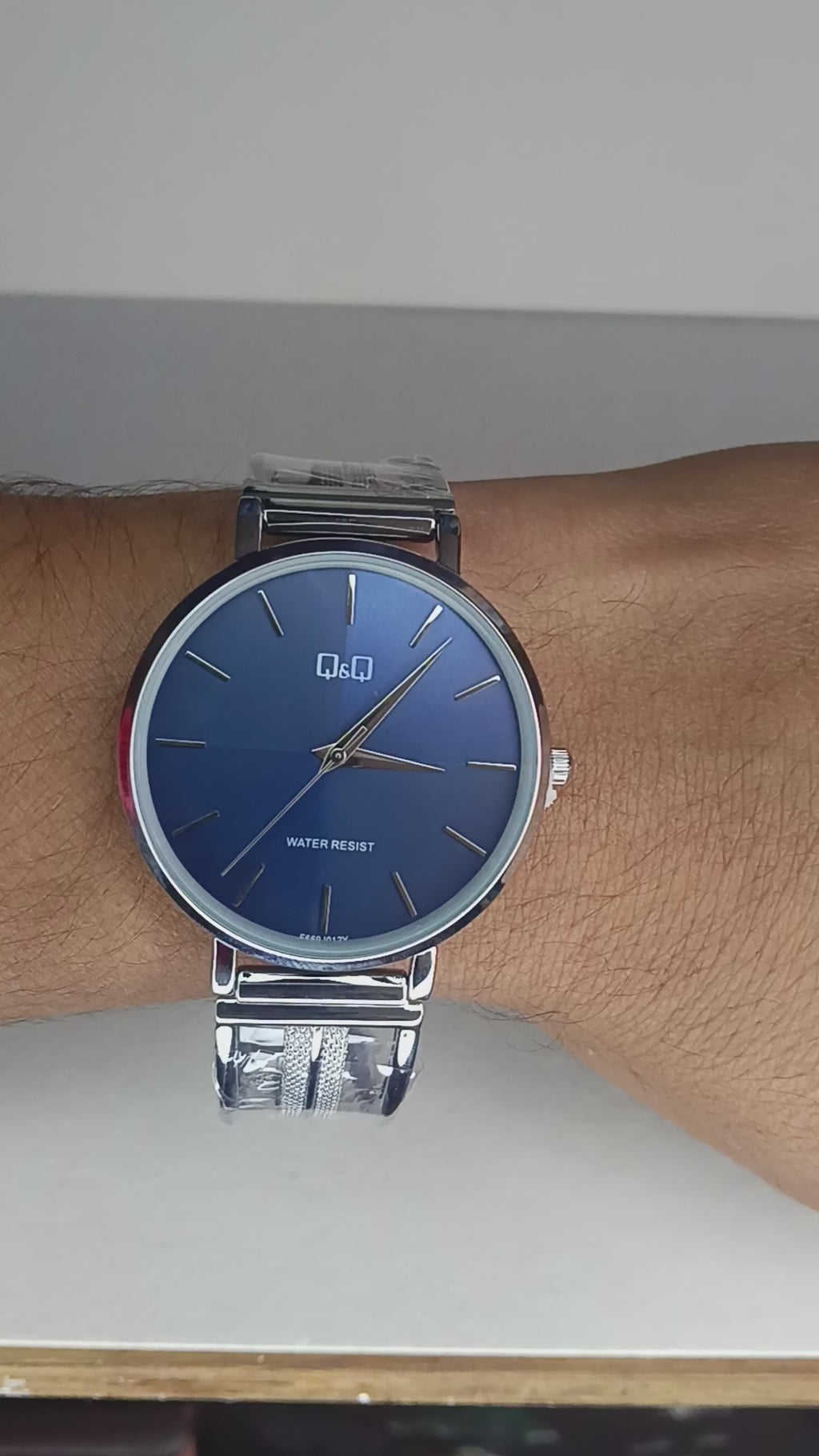 Reloj Q&Q para Hombre Pulso Esqueleto en Acero | Movimiento Japonés Quartz