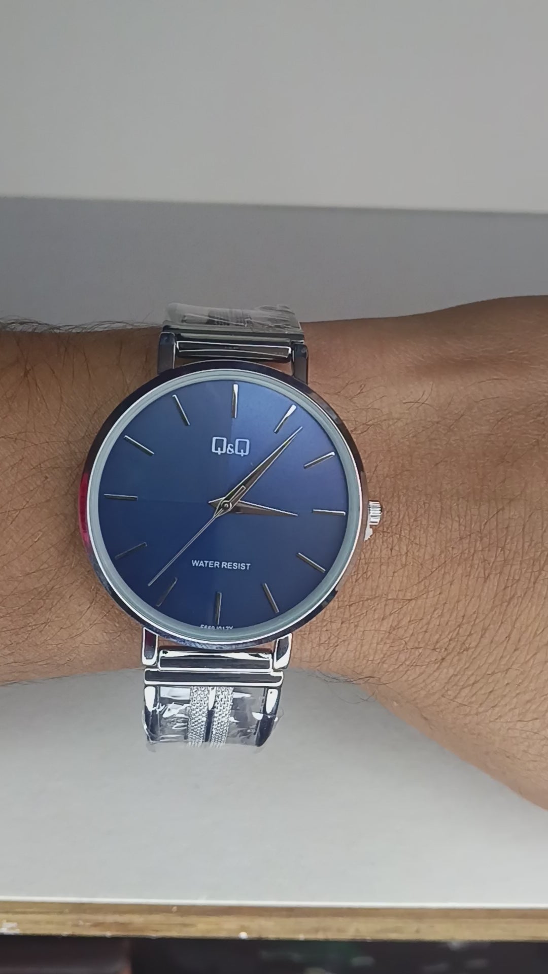 Reloj Q&Q para Hombre Pulso Esqueleto en Acero | Movimiento Japonés Quartz